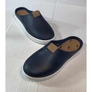True Linkswear FS Mens Size 10 Slide Blue Comfort Closed Toe Golf Sandals Shoes